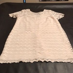 Off white lace dress from Loft
